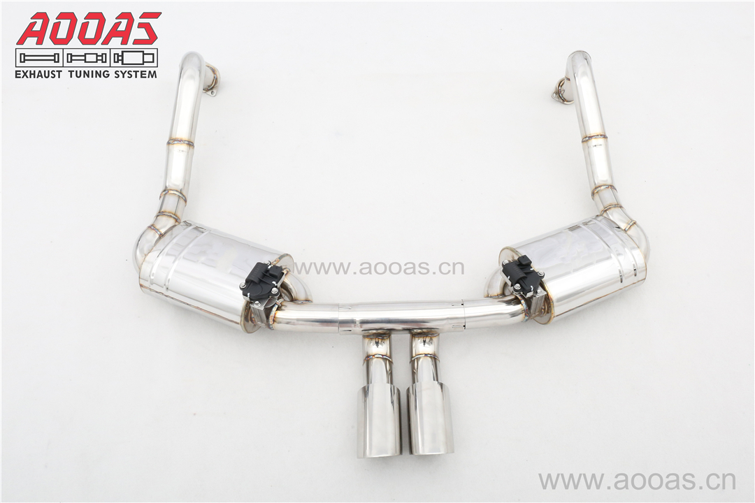 PORSCHE BOXSTER/CAYMAN 981 All SS304 / Valvetronic Muffler System